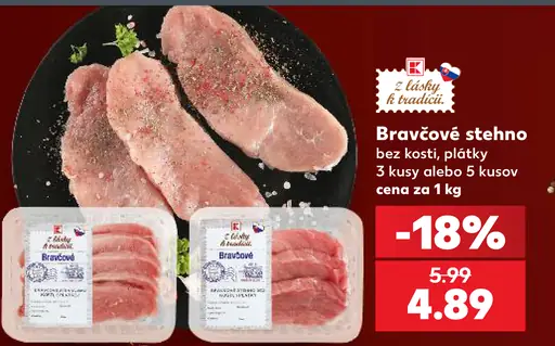 Bravčové stehno bez kosti