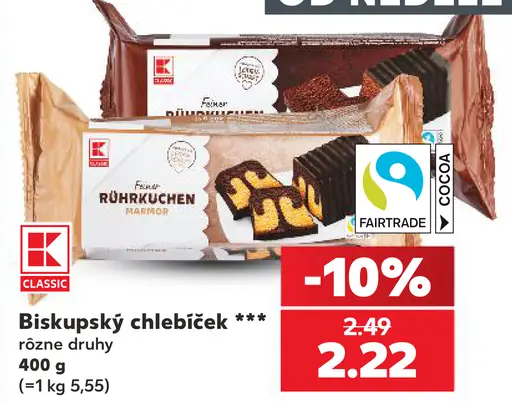 K-Classic Biskupský chlebíček