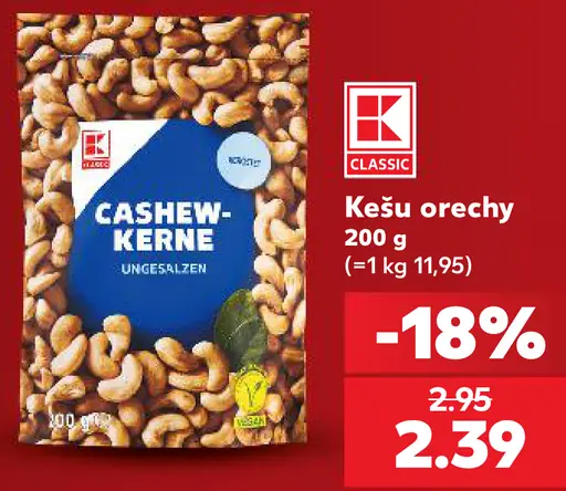 K-Classic Kešu orechy