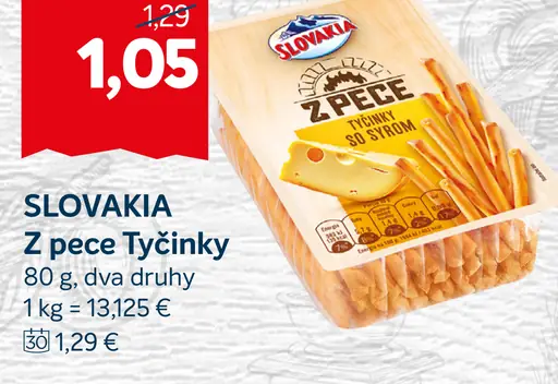 Tyčinky so syrom