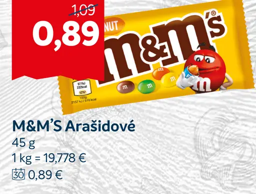 M&M'S Arašidové