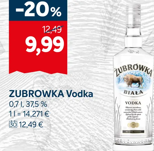 Żubrówka vodka