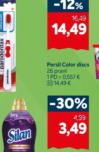 Persil Color discs