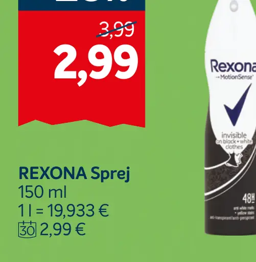 REXONA Sprej