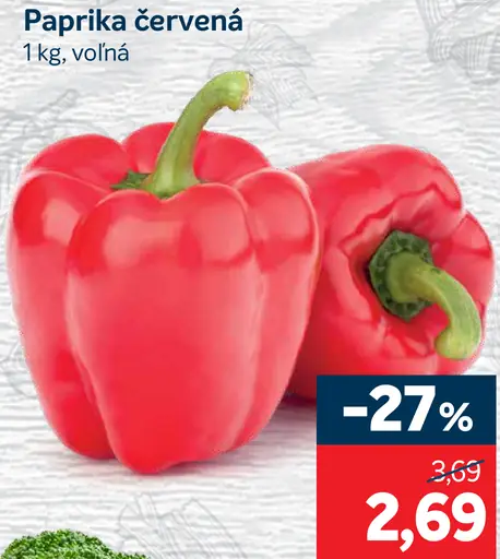 Paprika červená