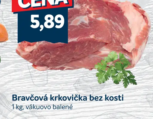 Bravčová krkovička bez kosti