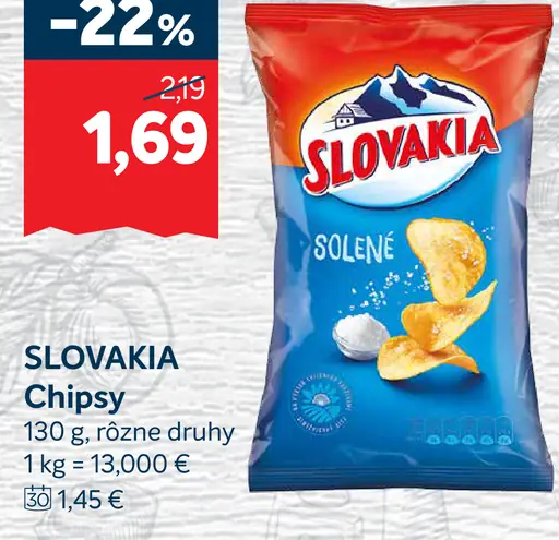 SLOVAKIA Chipsy