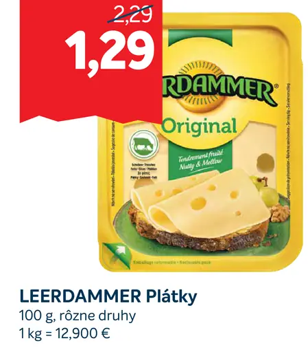 Leerdammer plátky