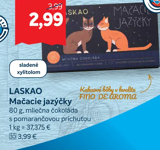 LASKAO Mačacie jazýčky