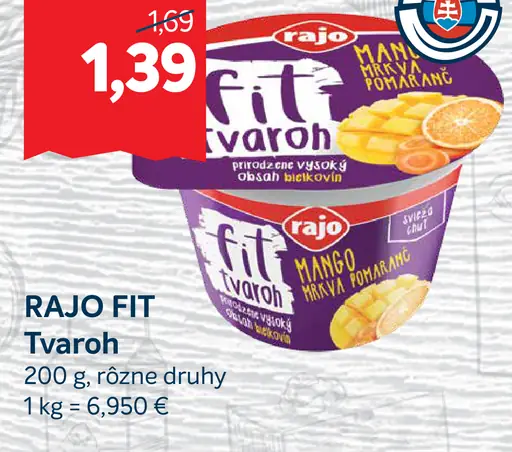 Rajo fit tvaroh