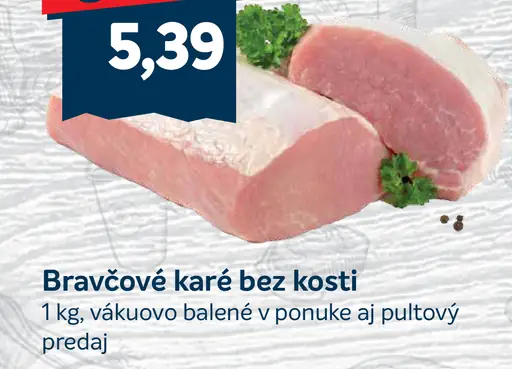 Bravčové karé bez kosti