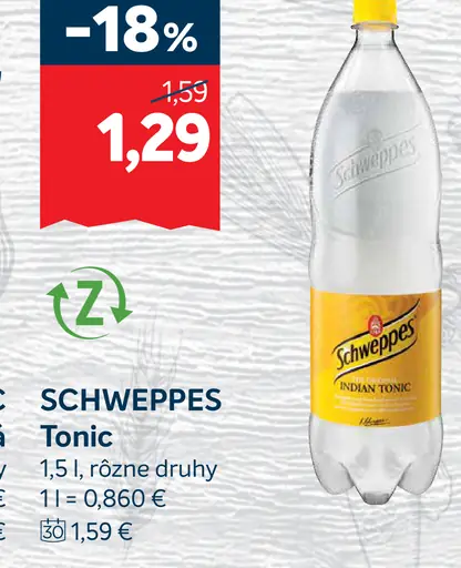 Schweppes tonic