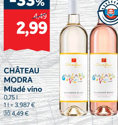 CHÂTEAU MODRA