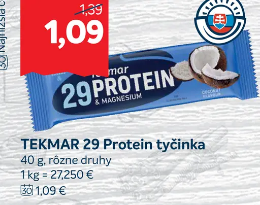 TEKMAR 29 Protein tyčinka