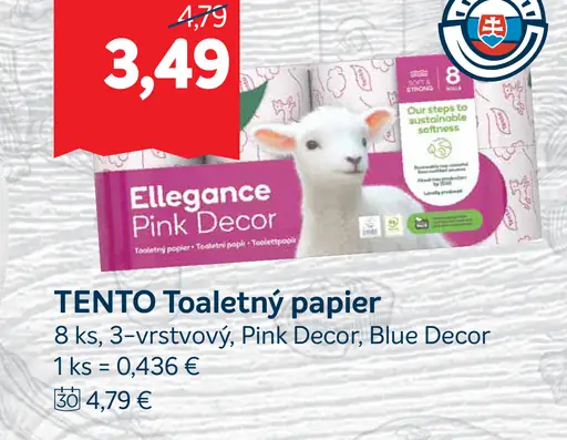 TENTO Toaletný papier