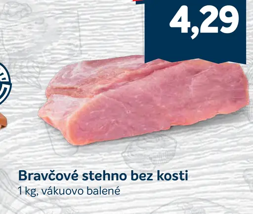 Bravčové stehnо bez kosti