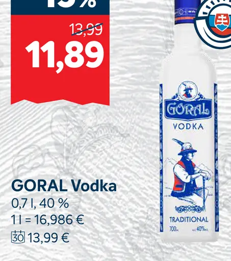 GORAL VODKA