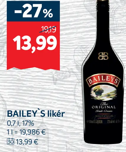 BAILEY’S LIKÉR