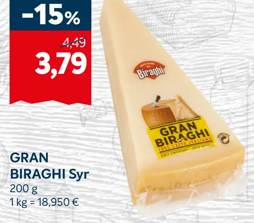 GRAN BIRAGHI Syr