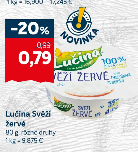 Lučina Svečí žerve