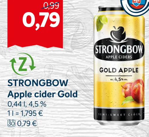 STRONGBOW Apple Cider Gold