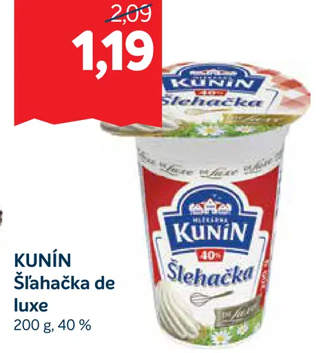 KUNÍN Šľahačka de luxe