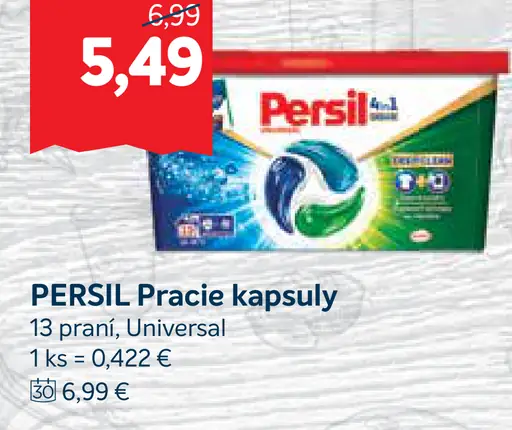 Persil pracie kapsuly