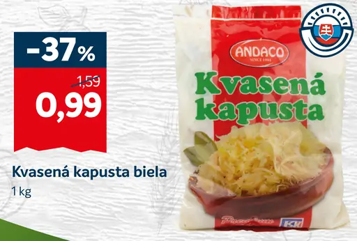 Kvasená kapusta biela