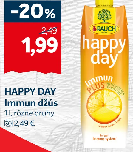 HAPPY DAY Immun džús