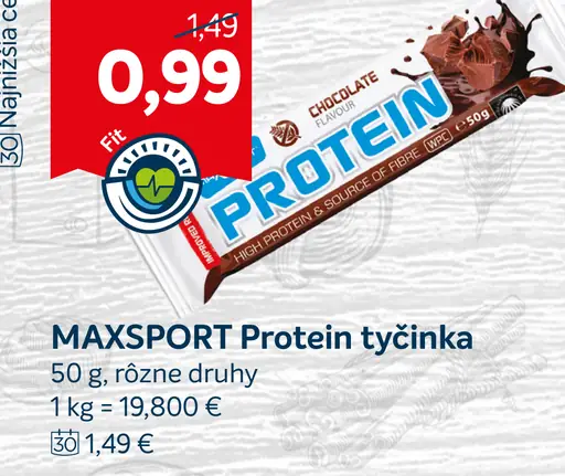 MAXSPORT Protein tyčinka