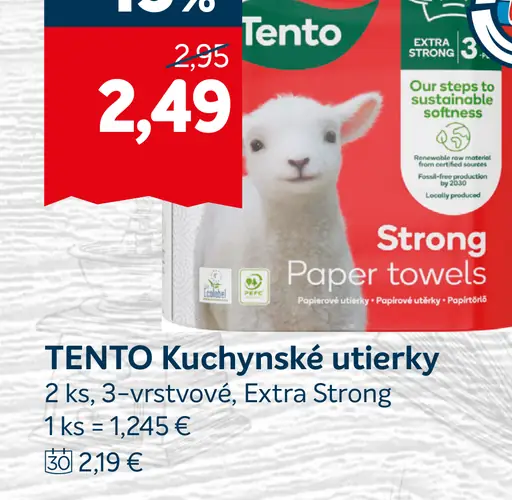 Tento kuchynské utierky