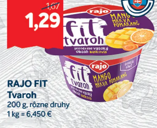 fit tvaroh