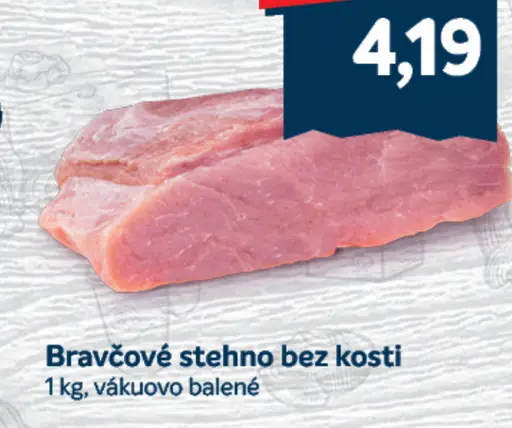 Bravčové stehná bez kosti