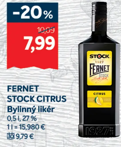 Fernet Stock citrus