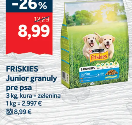 FRISKIES JUNIOR granuly pre psa