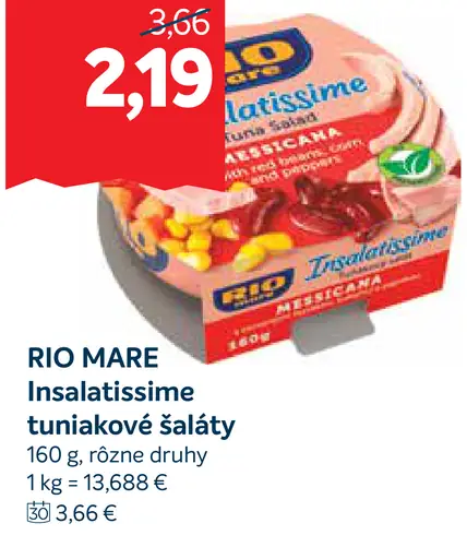 Rio Mare Insalatissime tuniakové šaláty