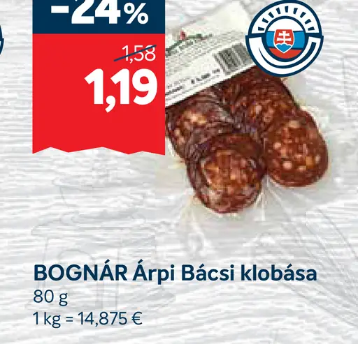 Árpi Bácsi klobása