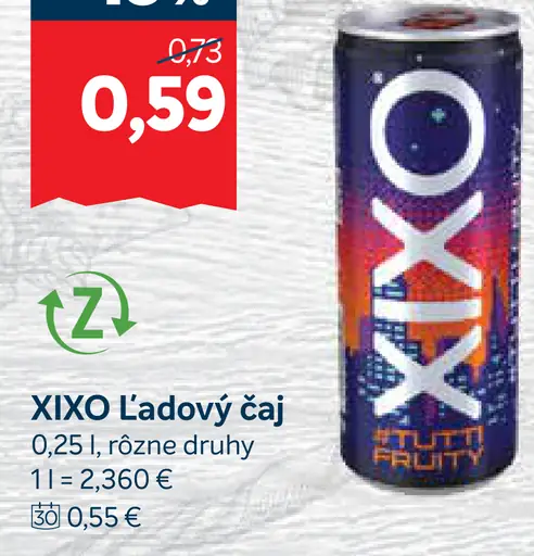 Xixo ľadový čaj