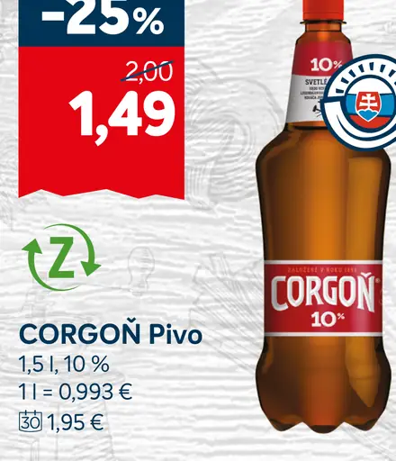 CORGONĽ Pivo