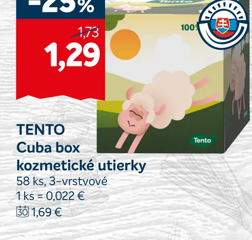 Cuba box kozmetické utierky