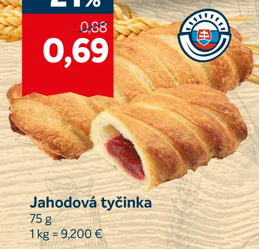 Jahodová tyčinka