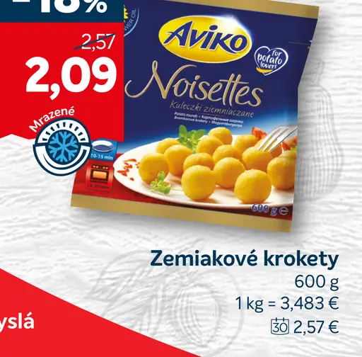 Zemiakové kroketky