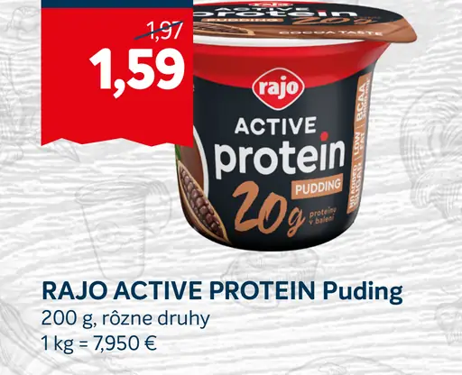 Rajo Active Protein puding