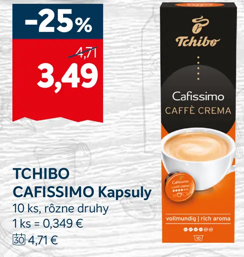 Tchibo Cafissimo kapsuly