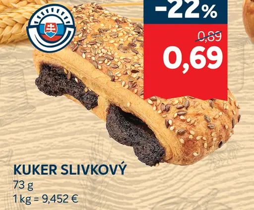Kuker slivkový