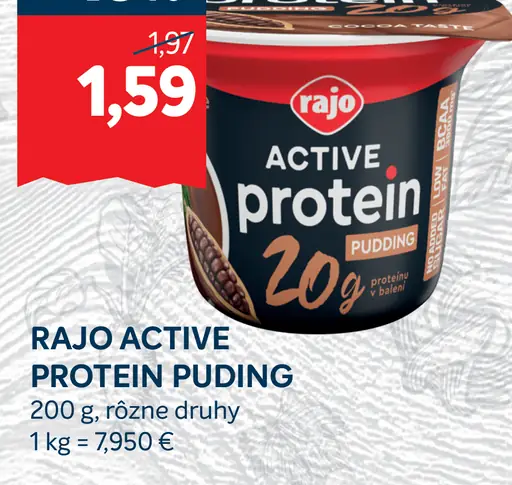 Rajo Active Protein puding