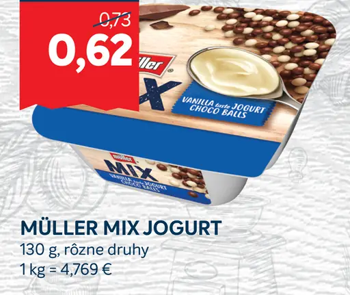 Müller Mix jogurt