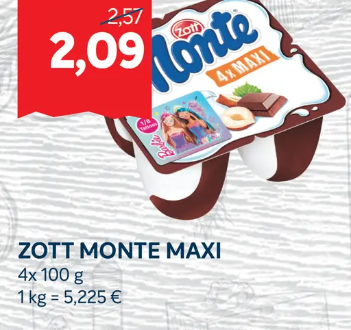 Zott Monte Maxi