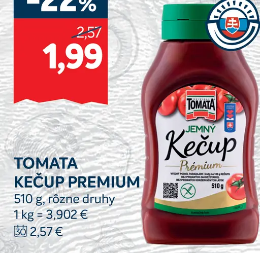 Tomata kečup premium