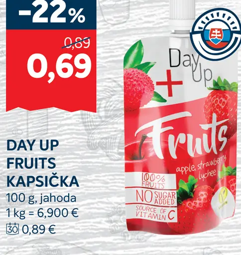 DAY UP FRUITS Kapsička